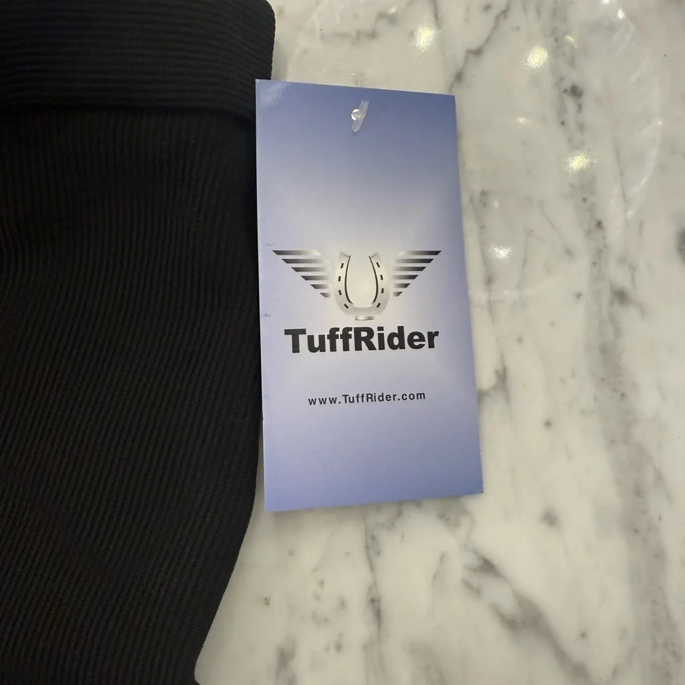 NWT Tuff Rider Kids Size 8 Black Riding Pants Breeches - Picture 2 of 6